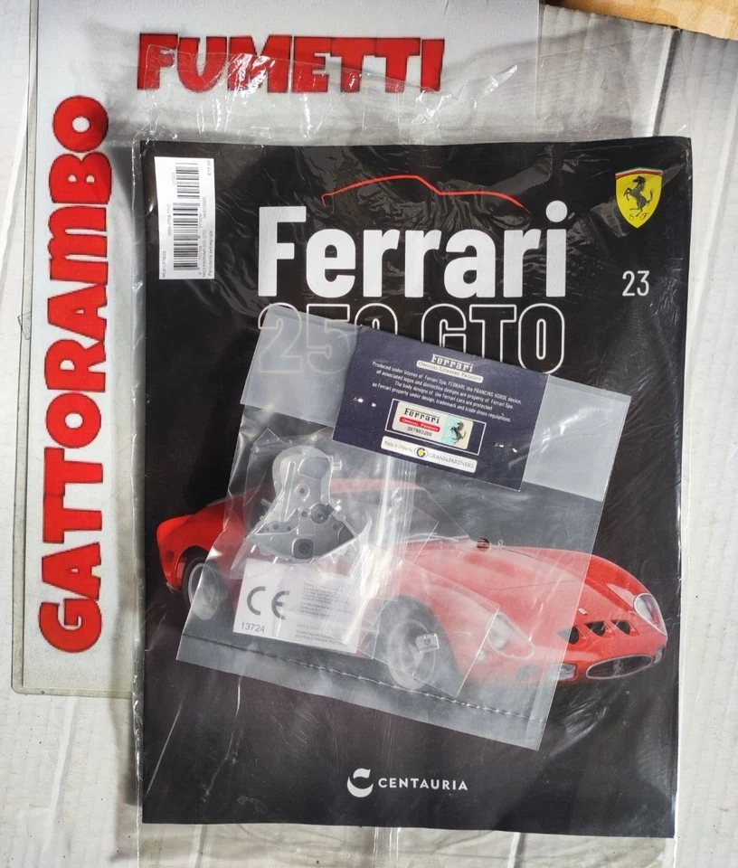 FERRARI 250 GTO Centauria Uscita n° 23 Scala 1:8   EDICOLA SIGILLATA - Immagine 1 di 1