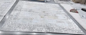 BEIGE / GOLD 9' X 12' Stained Rug, Reduced Price 1172758134 BLA220B-9 - Picture 1 of 4