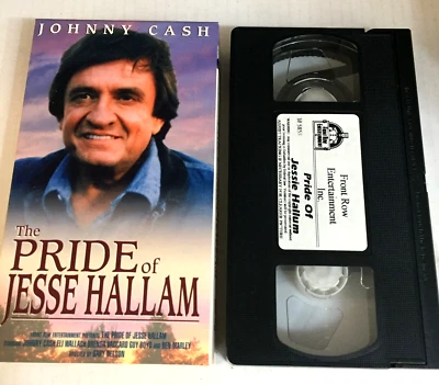 The Pride of Jesse Hallam Johnny Cash VHS tape Ships Same Day With Tracking Foto 1 de 2