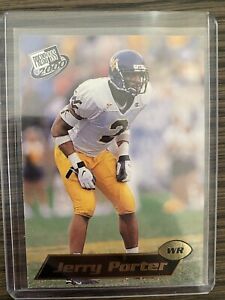2000 Press Pass # 25 Jerry Porter Oakland Raiders West Virginia Rookie RC SILVER
