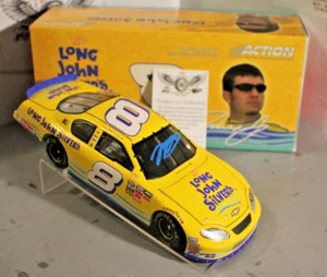2004 Martin Truex Jr Long John Silver 1/24 Action NASCAR Diecast Autographed - Picture 1 of 2