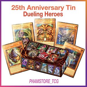 YuGiOh! 25th Anniversary Tin Dueling Heroes - Einzelkarten (DE) zur Auswahl.