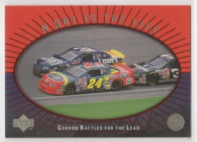 1999 Upper Deck JEFF GORDON A Day In The Life insert card #JG9 - Image 1 of 2