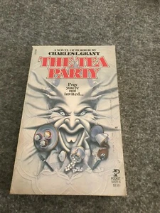 Rare The Tea Party By Charles L. Grant 1st Print 1985 Horror Paperback - Picture 1 of 3