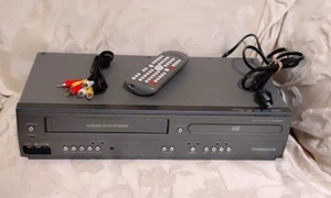 Magnavox DV225MG9 DVD/VCR Combo Player Recorder 4 Head With AV Cables and Remote - Picture 1 of 4