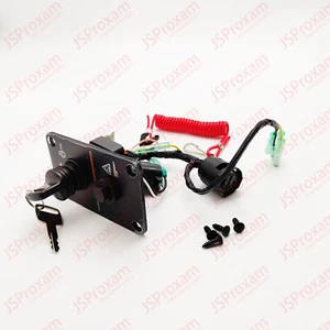 Panel de interruptor de llave de encendido fueraborda 704-82570-08-00 70 704-82570-08-00 para Yamaha - Imagen 1 de 13