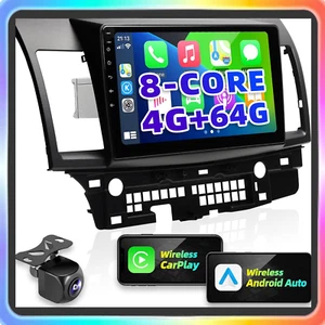 4GB RAM 64GB Mitsubishi Lancer 2008-2017 Car Radio Stereo CarPlay GPS Navi BT - Picture 1 of 8