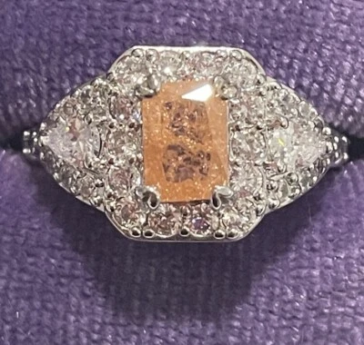 Bomb Party RBP Destinado a la Grandeza Luz Cornalina Cristal de Hielo Talla 6 Nuevo sin Etiquetas Foto 1 de 3