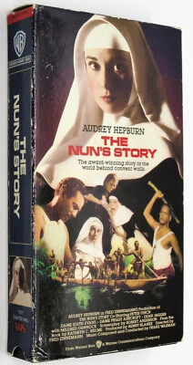 THE NUN'S STORY VHS 1958 Nun Audrey Hepburn Struggles To Keep Vows During WWII - Image 1 of 3