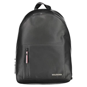 Tommy Hilfiger Black Polyester Backpack - Picture 1 of 3
