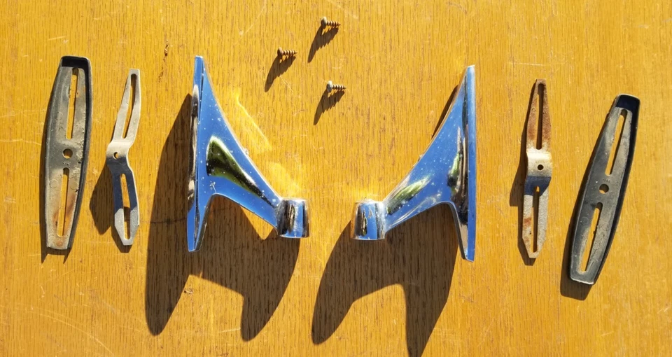 Mirror Posts Door 1968 Ford Ranchero Torino Fairlane 68 69 1969 - Image 1 of 4