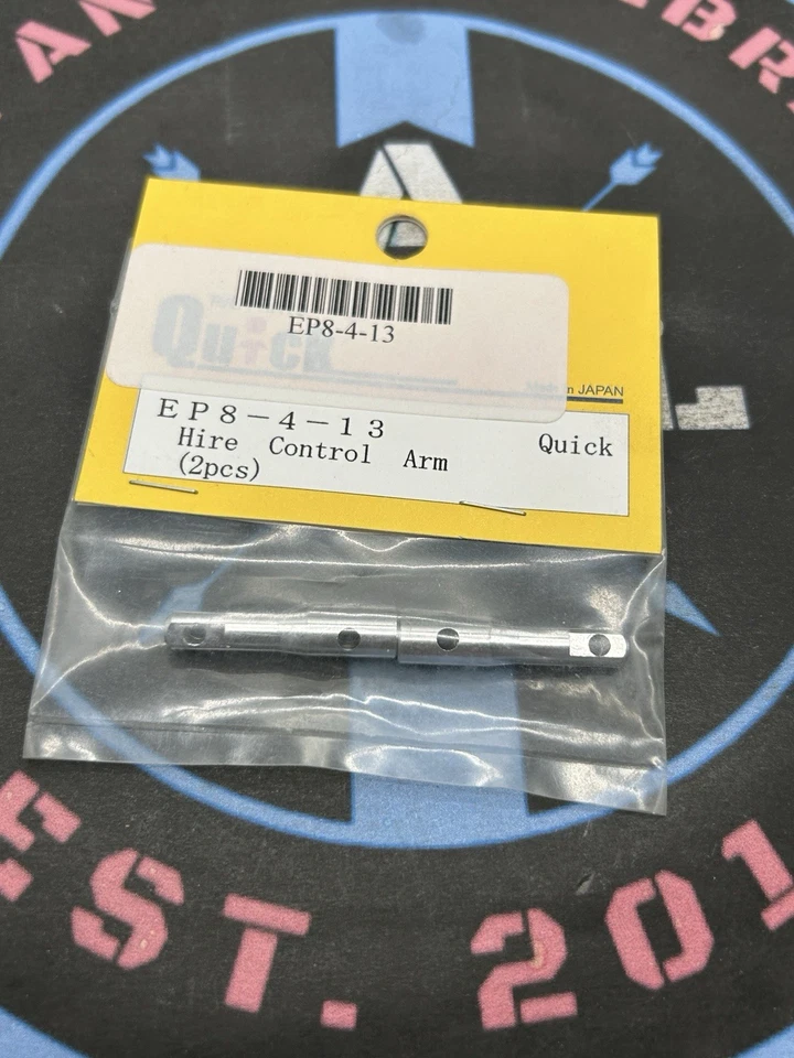 Quick Worldwide. EP8 V2. 4-13 Hire Control Arm. NOS Heli Hobby - Image 1 of 1