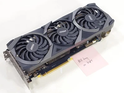 [NOT WORKING] MSI GeForce RTX 3080 VENTUS 3X OC 10GB 10G 320-bit GDDR6X PCIE 4.0 - Image 1 of 4