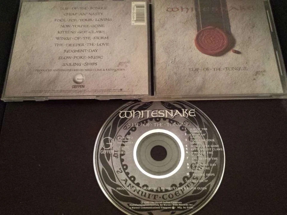 Whitesnake/Slip of the Tongue, Whitesnake, Very Good , audioCD - Image 1 of 1
