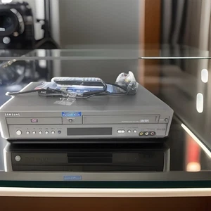 Samsung V3500-DVD/VCR Combo VHS Dual Deck Combination Prog With Remote Control. - Picture 1 of 8