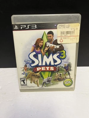 Playstation 3 (PS3) The Sims 3 Pets  w/ Manual EA Videogame - Image 1 of 3
