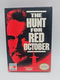 The Hunt For Red October NES CIB!