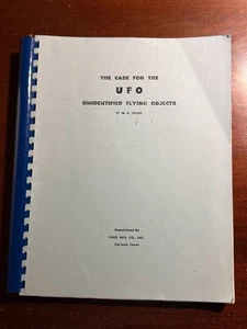 The Case for the UFO Unidentified Flying Objects M K Jessup Republished by Varo - Imagen 1 de 5