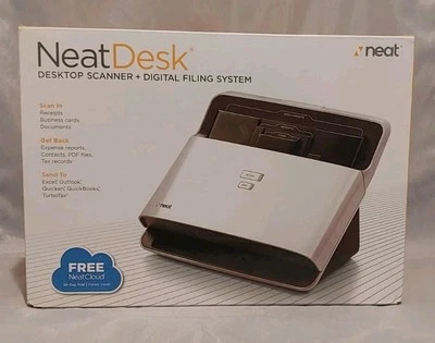 Neat Desk ND-1000 Desktop Document Color Home Office Edition Scanner  USB - Image 1 of 4