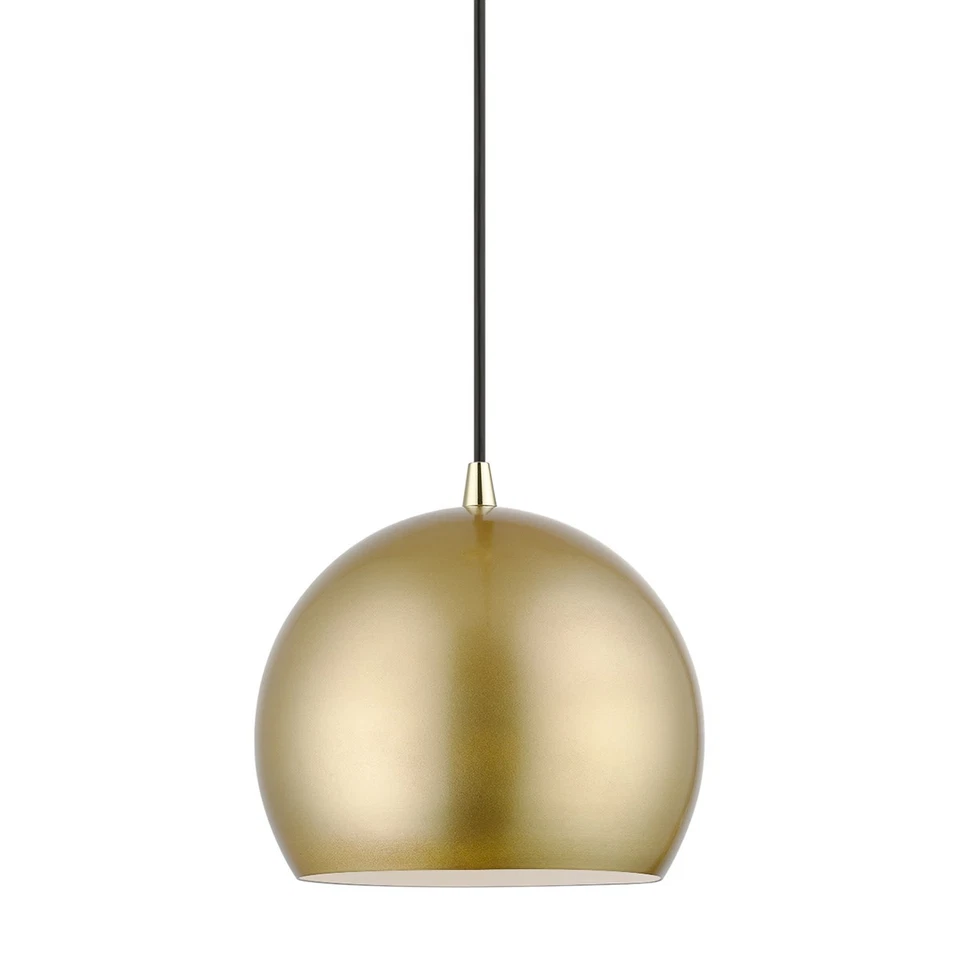 Colgante Livex Lighting 41181 Piamonte 10"W - Oro Suave/Latón Pulido Foto 1 de 4