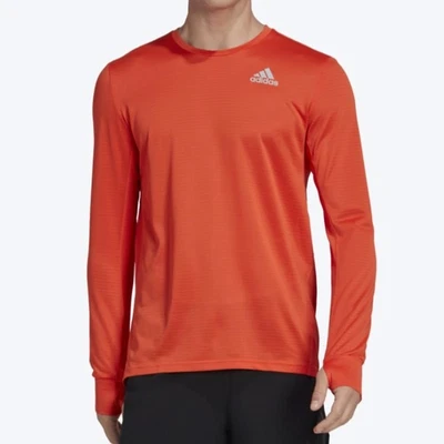 adidas Own The Run Tee Mens - Aeroready Running /  Training Top - Long Sleeved - Image 1 of 4