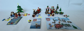 LEGO Seasonal Lot of 3: Tree (40058), Sleigh (40059), Train Ride (40262)