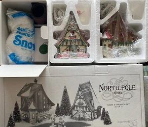 Dept 56 #56390 Start a Tradition Set of 12 North Pole Village Series, Complete - Picture 1 of 7