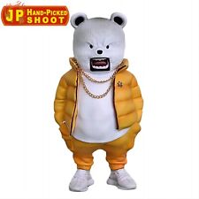 Anime One Piece Trafalgar Law Bepo Bear Villain Cute 15cm Statue GK Figure