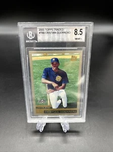 2000 Topps Traded #T69 Cristian Guerrero -Milwaukee Brewers Beckett 8.5 Lot4789 - Picture 1 of 2