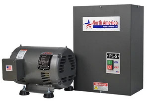 PL-5 Pro-Line 5HP Rotary Phase Converter - Built-In Starter, Made in USA - Picture 1 of 10