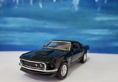 Ford Mustang Boss 429 1969 modelo de coche diecast escala 1:34 - regalo para los amantes de los coches Foto 1 de 4