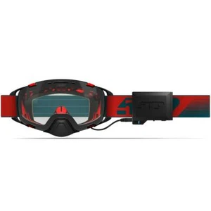509 AVIATOR 2.0 IGNITE S1 gafas de nieve con calefacción para moto de nieve - piel de tiburón - lente transparente - Imagen 1 de 2