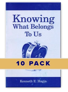 10 PACK: Knowing What Belongs To Us - Minibooks by Kenneth Hagin, Sr. - Bild 1 von 2