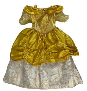 Disney Princess Toys R Us Belle Dress Up Costume Size 4T-5T - Picture 1 of 12