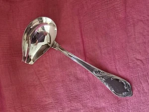 1 Soßenkelle versilbert 90 Dekor Rokoko L 18 ca cm Top !!! - Bild 1 von 5