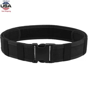 Tactical Military EDC Heavy Duty Belt Adjustable Quick Release Belt Police Belt - Picture 1 of 12