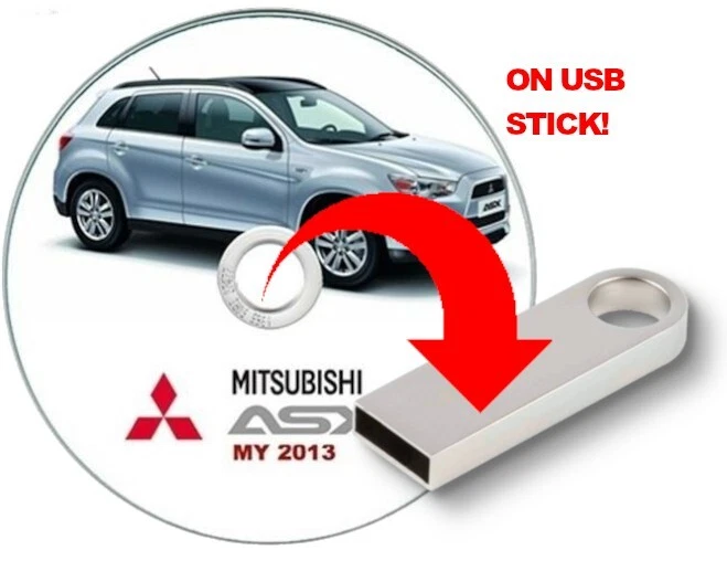 Mitsubishi ASX MY 2013 Manual De Taller Para Todos Los Sistemas Win/Mac En USB - Imagen 1 de 1