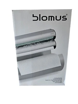 Blomus Soporte para Rollos de Cocina Obar, Porta Rollos, Dispensador de Lámina, Mate SST, 68219 Foto 1 de 4