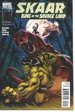 SKAAR KING OF THE SAVAGE LAND #2 MARVEL COMICS 2011 BAGGED AND BOARDED