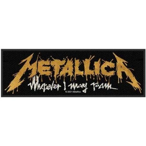 OFFICIAL LICENSED - METALLICA - WHEREVER I MAY ROAM STRIP SEW ON PATCH - Picture 1 of 1