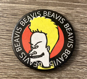 Beavis & Butthead Vintage Black Metal Collectors POG Milk Cap Slammer