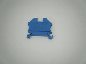 Morrisettitalia 43408BL EURO 2.5 Feed Through Terminal Block Blue Pack of 10 - Picture 1 of 3