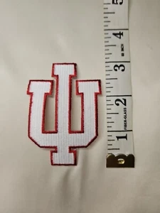 Indiana University Iron On Embroidered Patch - Picture 1 of 2