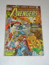 AVENGERS #120 (1974) Iron Man; Mantis; Swordsman; Zodiac, Thor, Vision
