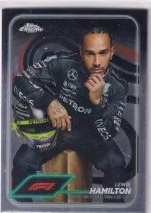 Topps 2024 Chrome Formula 1 No. 6 Lewis Hamilton - Picture 1 of 2