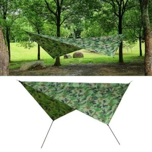 Waterproof Basha Tent Emergency Shelter Tent BIVI Tarpaulin G1H3 Army Tarp USNEW - Picture 1 of 10