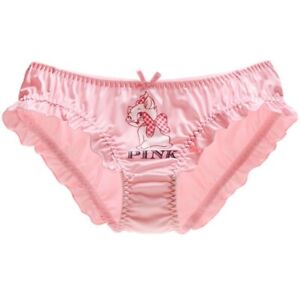 Womens Bowknot Panties Ruffle Briefs Underwear Knickers Strawberry Lolita Bikini