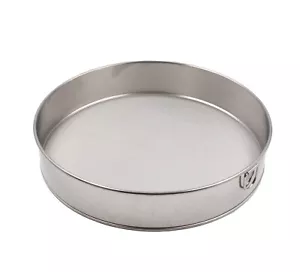 10 Inch Flour Sifter Round Fine Mesh Baking Strainer - Picture 1 of 5