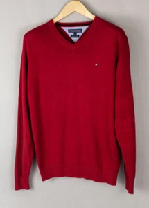 TOMMY HILFIGER Chaqueta De Punto Para Hombre De Algodón Premium Talla L - Imagen 1 de 8