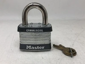 Master Lock 5KA A389 No.5 Commercial Grade Laminated Steel Safety Padlock - Picture 1 of 11